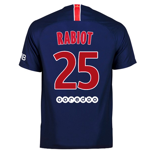 Camiseta Paris Saint Germain 1ª Rabiot 2018-2019 Azul